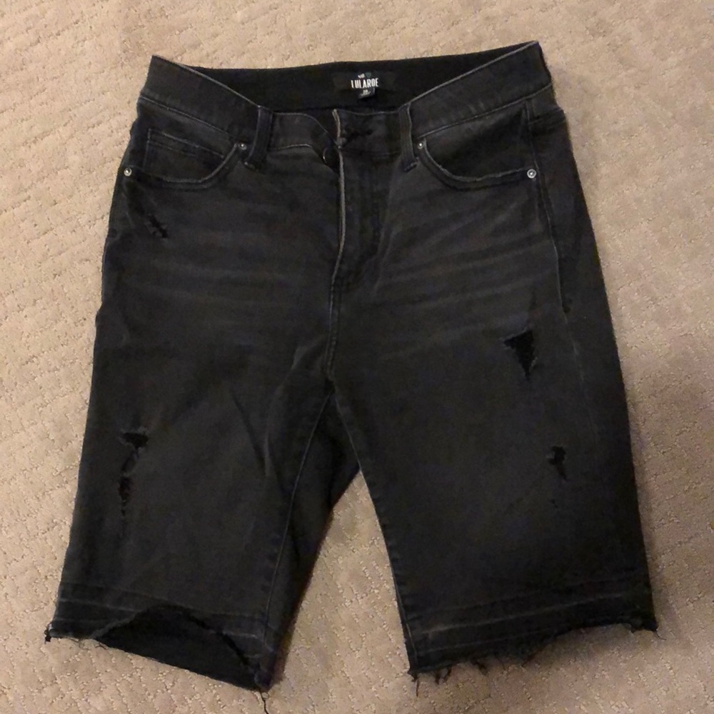 LULAROE Denim Bermuda Shorts size 28